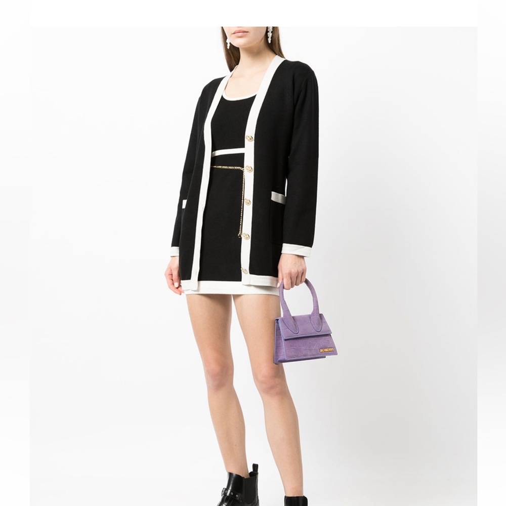 b+ab
Two-tone knitted
dress set
Size S